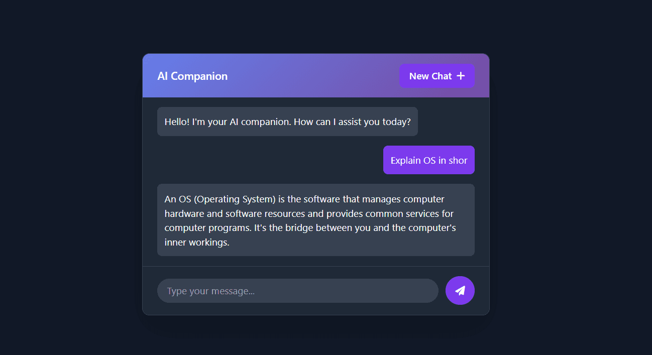 AI Chatbot Backend